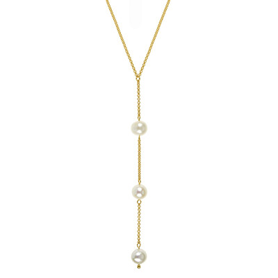 Collana in argento con Perla di Acqua Dolce (dagen)