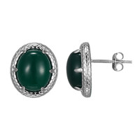 Orecchini in argento con Agata