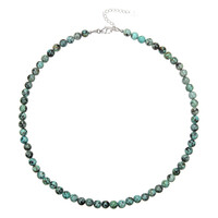 Collana in argento con Crisocolla