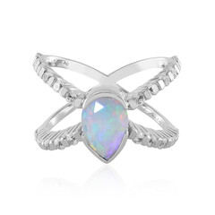 Anello in argento con Opale di Welo (de Melo)