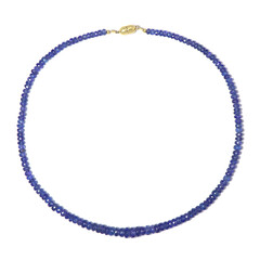 Collana in argento con Tanzanite