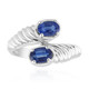 Anello in argento con Cianite del Nepal (Pallanova)