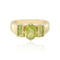 Anello in argento con Peridoto