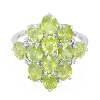 Anello in argento con Tormalina Paraíba