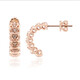 Orecchini in oro con Diamante Rose de France SI1 di Argyle (Annette)