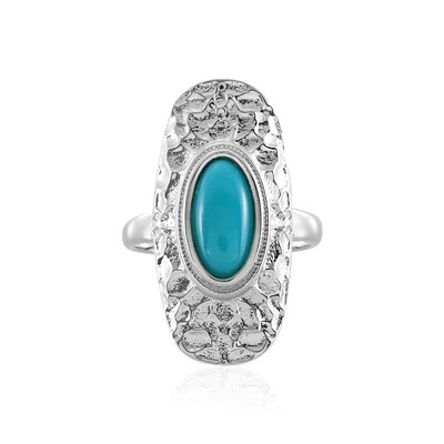 Anello in argento con Turchese Fox (Faszination Türkis)