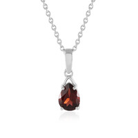 Collana in argento con Granato d’India
