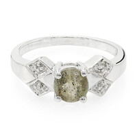 Anello in argento con Spectrolite