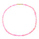 Collana in argento con Opale Rosa dell'Etiopia