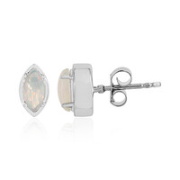 Orecchini in argento con Opale di Welo