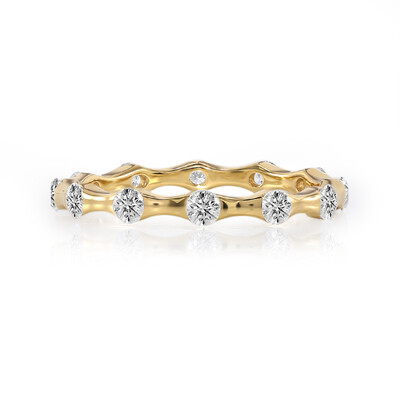 Anello in oro con Diamante IF (D) (Annette)