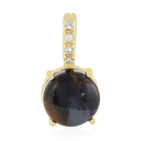 Ciondolo in argento con Pietersite