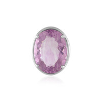 Ciondolo in argento con Fluorite Rosa