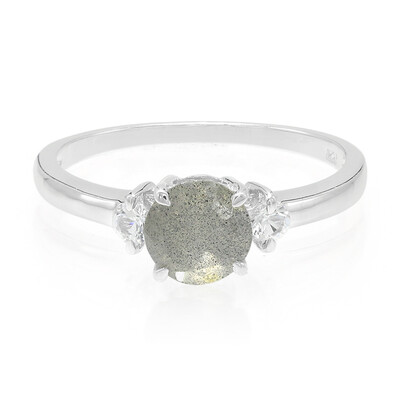 Anello in argento con Spectrolite