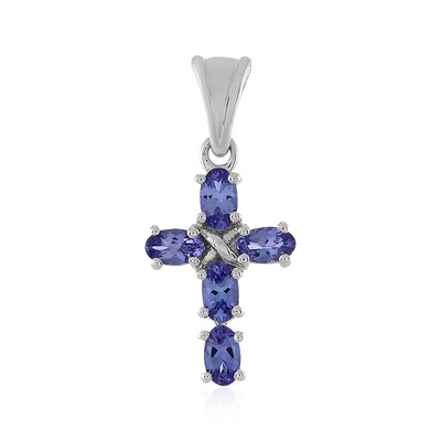 Ciondolo in argento con Tanzanite