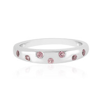 Anello in argento con Granato Malaya