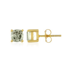 Orecchini in argento con Ametista Verde