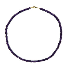 Collana in argento con Ametista Zambiana (Riya)