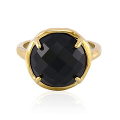 Anello in argento con Onice Nero