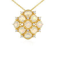 Collana in argento con Opale di Welo