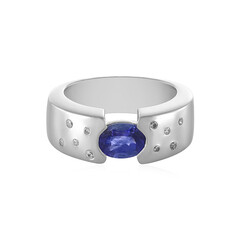 Anello in argento con Tanzanite