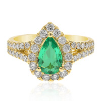 Anello in oro con Smeraldo Colombiano (CIRARI)