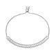 Bracciale in argento con Topazio Bianco