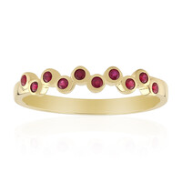 Anello in oro con Rubino