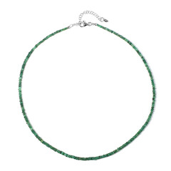 Collana in argento con Smeraldo Socoto