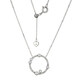 Collana in argento con Perla d'Acqua Dolce Bianca