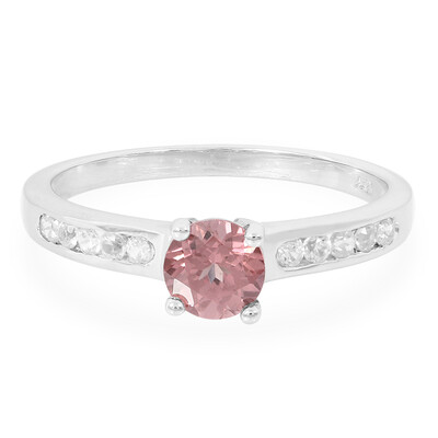 Anello in argento con Granato Malaya