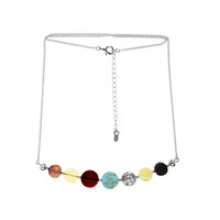 Collana in argento con Turchese
