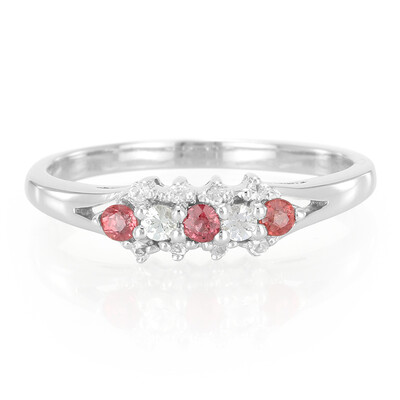 Anello in argento con Rubino Tramonto