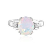 Anello in argento con Opale di Welo