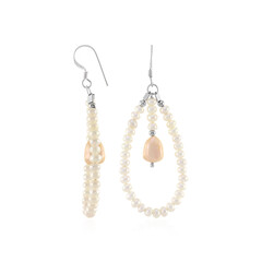 Orecchini in argento con Perla Akoya