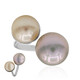 Anello in argento con Perla d'Acqua Dolce Argentata (TPC)