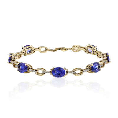 Bracciale in oro con Tanzanite AAA (CIRARI)
