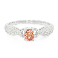 Anello in argento con Rubino Tramonto