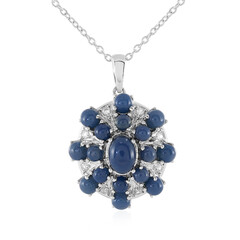 Collana in argento con Opale Blu