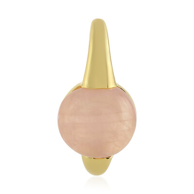 Ciondolo in argento con Quarzo Rosa