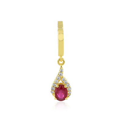 Ciondolo in argento con Rubino Bemainty