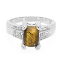 Anello in argento con Occhio di Tigre
