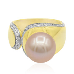 Anello in argento con Perla Ming (TPC)