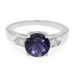 Anello in argento con Iolite Ceylon