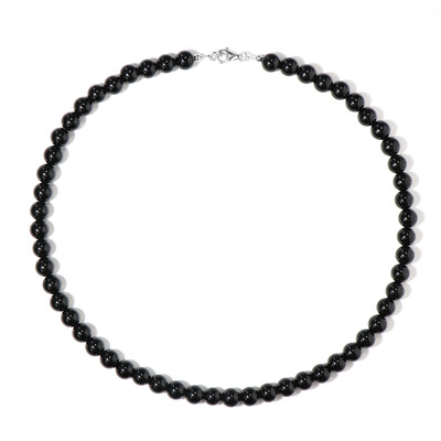 Collana in argento con Onice Nero