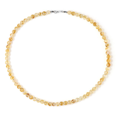 Collana in argento con Citrino