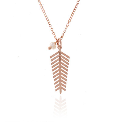 Collana in argento con Perla di Acqua Dolce (Joias do Paraíso)