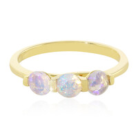 Anello in oro con Opale di Welo
