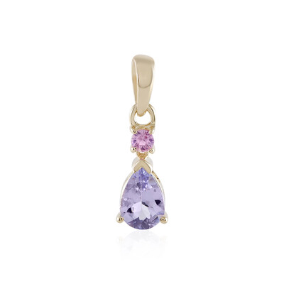 Ciondolo in oro con Tanzanite