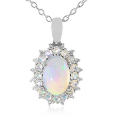 Collana in argento con Opale di Welo